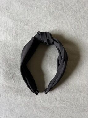 Target Top Knot Headband - Black “Nylon”